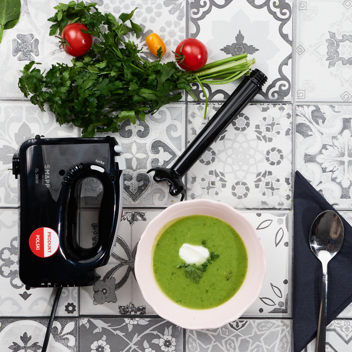 Mikser ręczny blender 451.5 SMAPP Czarny – kuxaro 6