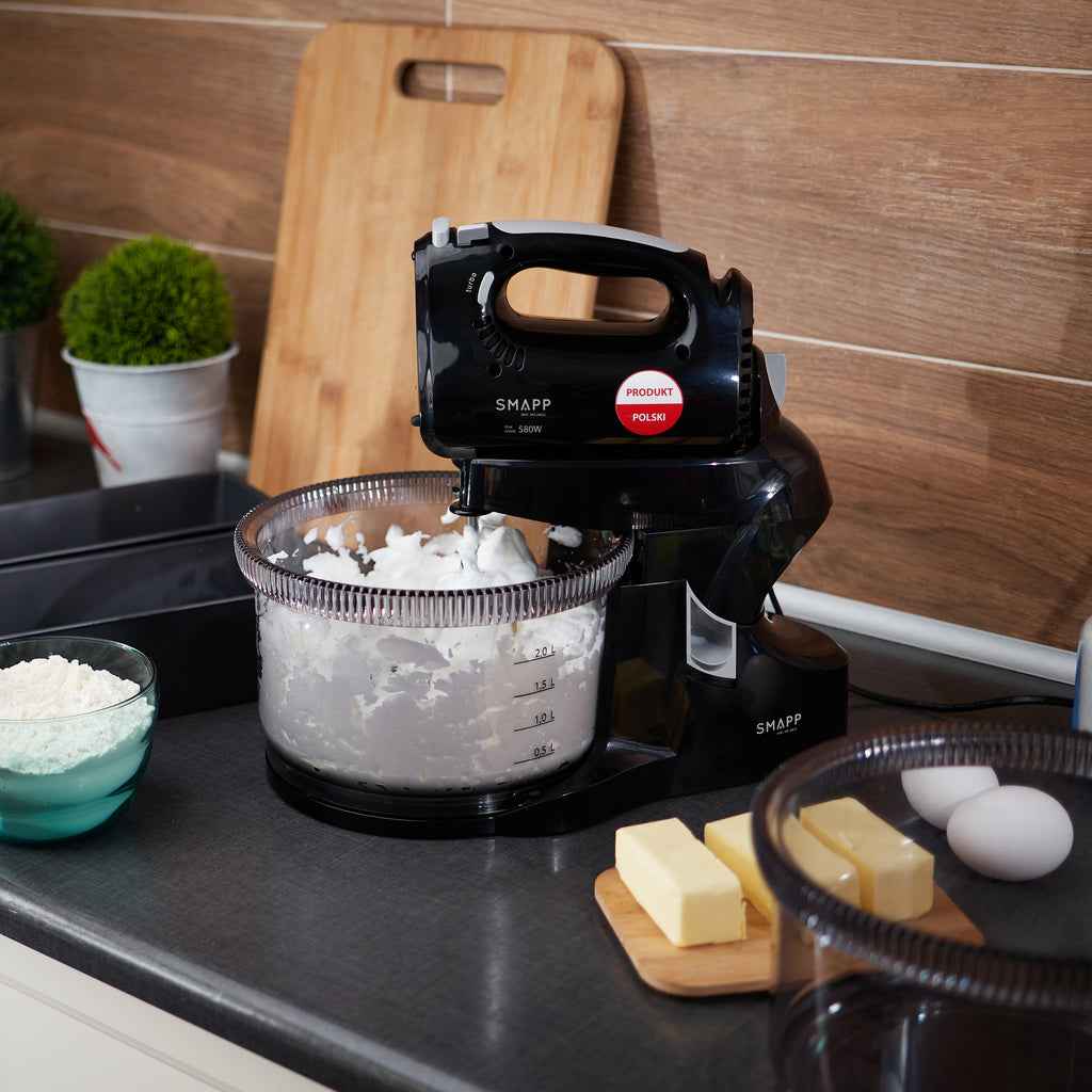 Mikser ręczny z misą 451.8 SMAPP Czarny – kuxaro 4
