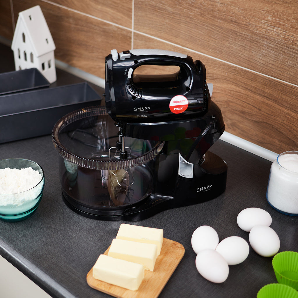 Mikser ręczny z misą 451.8 SMAPP Czarny – kuxaro 6