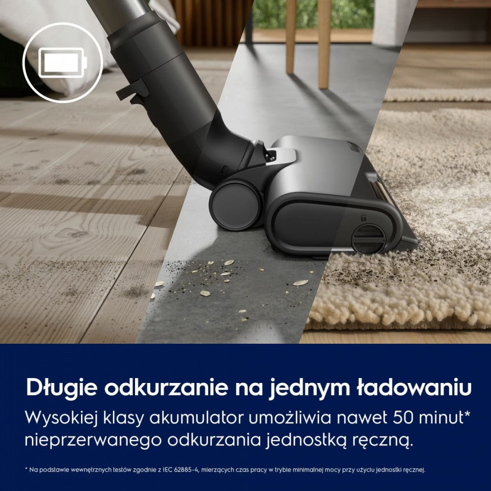 Odkurzacz pionowy Electrolux Clean 600 EP61CB21OG - zdjecie 8
