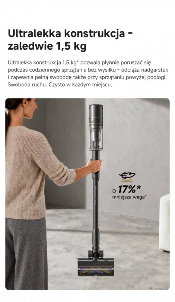 Odkurzacz pionowy Dreame Z30 Slim - zdjecie 3