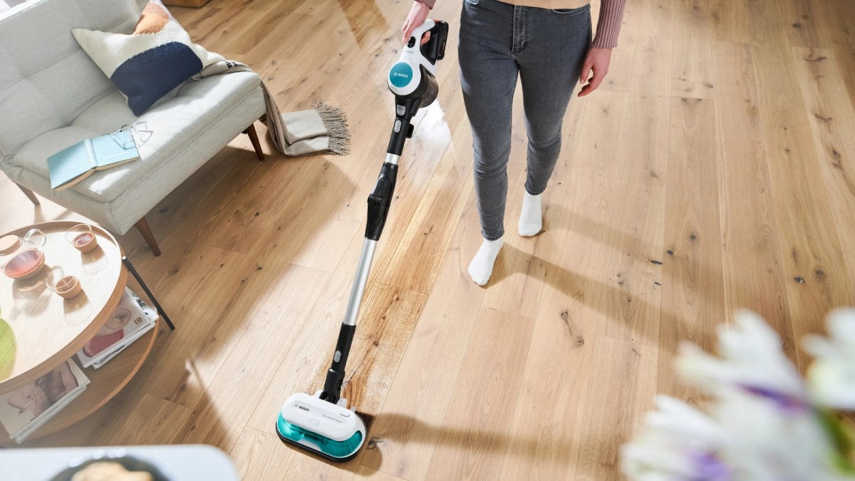 Odkurzacz pionowy myjący 2w1 Bosch Unlimited 7 ProHygienic Aqua BCS71HYG1, biały - zdjecie 17