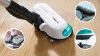 Odkurzacz pionowy myjący 2w1 Bosch Unlimited 7 ProHygienic Aqua BCS71HYG1, biały - zdjecie 10