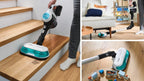 Odkurzacz pionowy myjący 2w1 Bosch Unlimited 7 ProHygienic Aqua BCS71HYG1, biały - zdjecie 7